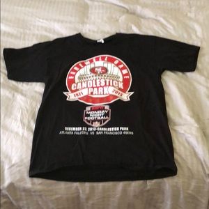 49ers Candlestick Park T-shirt Large